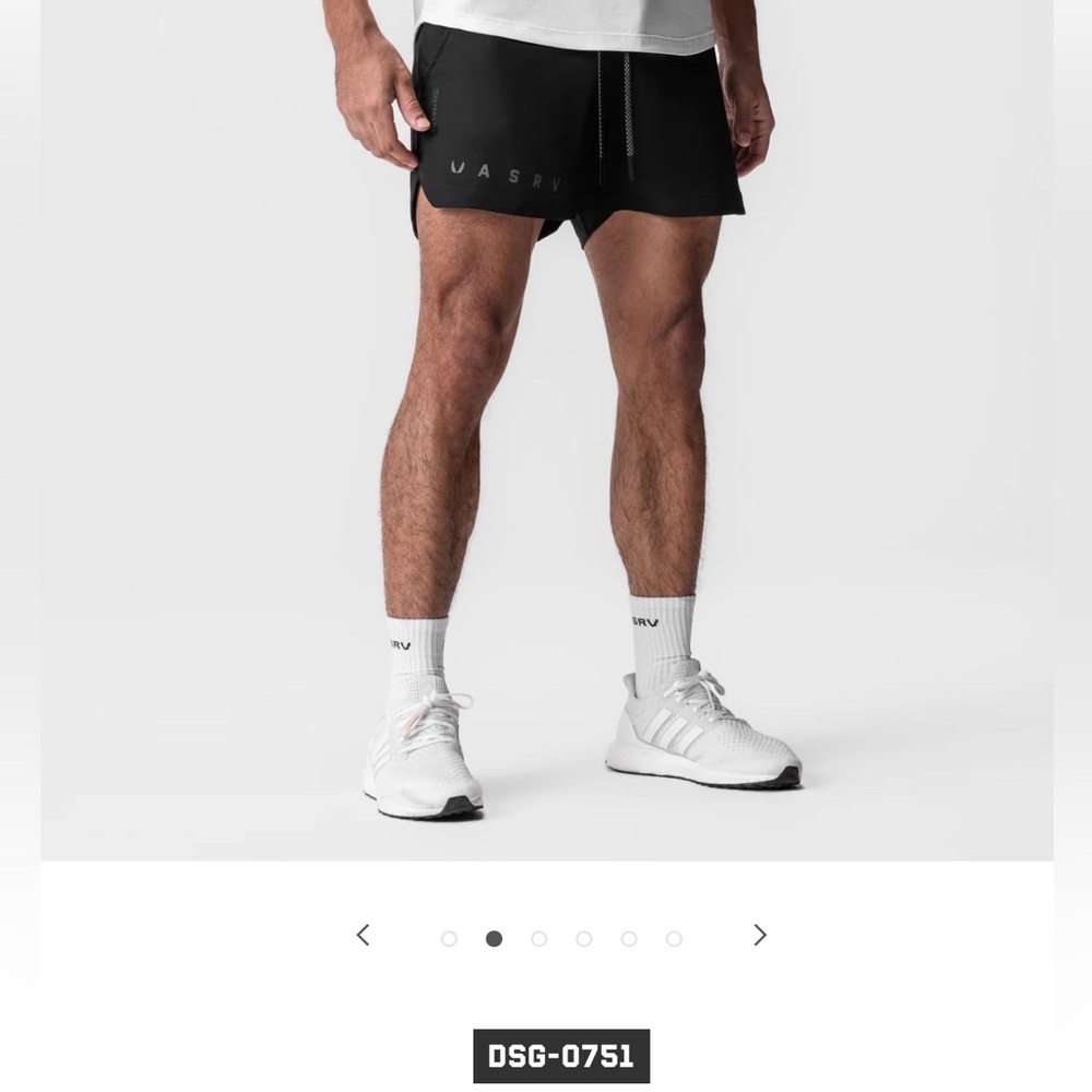 ASRV Dark Gray Performance Shorts - Picture 2 of 5